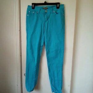 R.B. Raw Blue Denim Jeans Women’s Size 11/12 Mid Rise Straight Leg